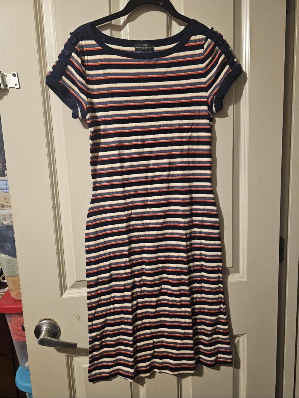 Ralph Lauren striped Dress Sz S